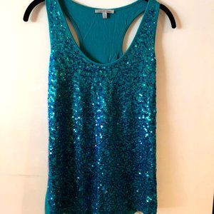 Charlotte Russe Sequin Tank Top
